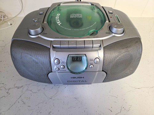 Bush 1600 boombox player - bush, cd-1600