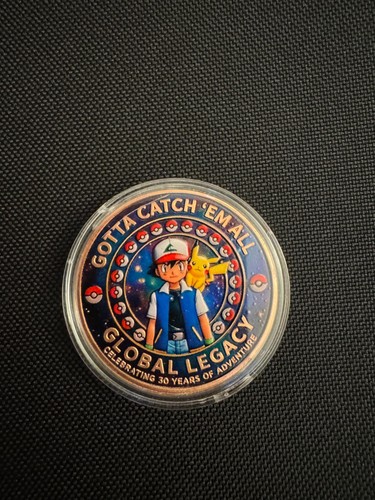 Pokemon 30th anniversary - anniversary, 1oz