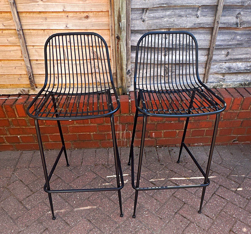 Set black metal - of, bar