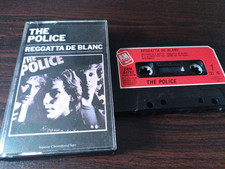 THE POLICE - REGGATTA DE BLANC -  CASSETTE TAPE ALBUM 1979 MESSAGE IN A BOTTLE