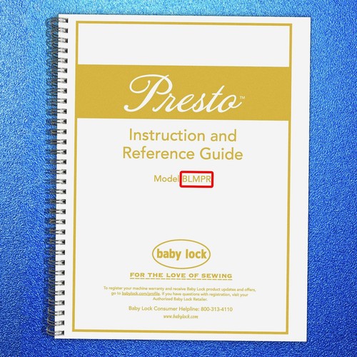 Baby lock presto blmpr - baby, sewing