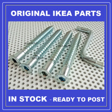 Ikea 100214 RAST METOD STALL KULLEN TROFAST screw hex head new ORIGINAL parts x5