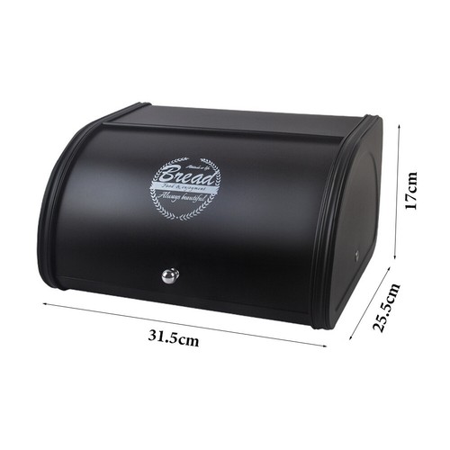 Large roll top - metal, bread