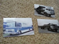 3  X ASSORTED DAF 2600 TRUCK PHOTOS [VARIOUS LIVERIES,  B & W /COLOUR ]