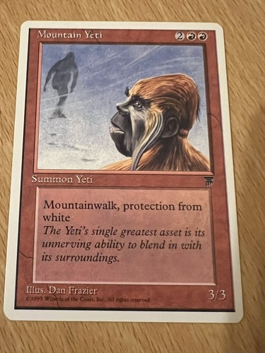 Mountain yeti chronicles mtg - yeti,