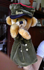 Rare Vintage Merrythought Doorman Bear Hand Puppet made Exclusively for Harrods