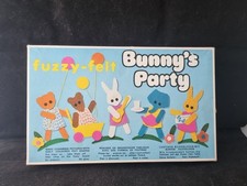 Vintage Fuzzy-Felt Set