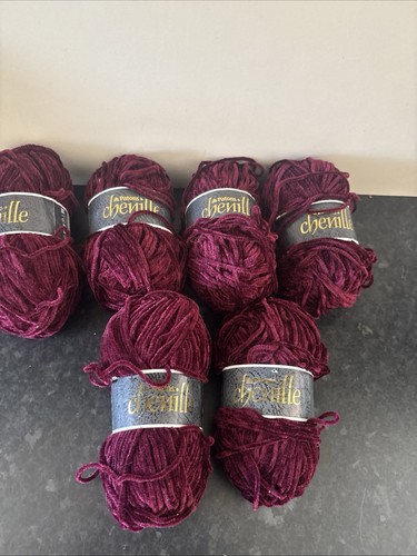 50g balls patons - x, chenille