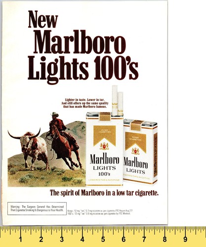 Marlboro magazine vintage - magazine, ad