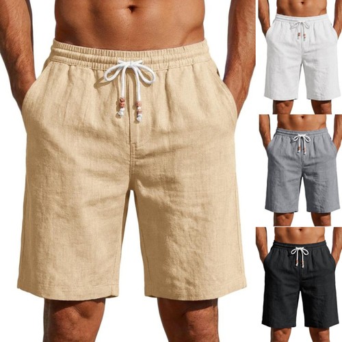 Mens lightweight linen - lightweight, shorts