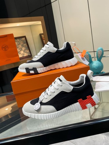 Hermès bouncing black grey - hermès,