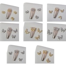 Butterfly Nail Rhinestones