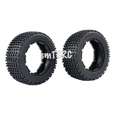 Front Nail Tire Skin 2pcs for 1/5 HPI RV Km Baja 5b Ss Buggy 2.0 Parts