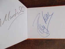 Barry Sheene,Hennen, Newbold, Potter &more signed Autograph book. TT, Superbikes