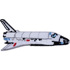 Space Shuttle Patch Iron / Sew