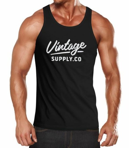 Mens tank top printed - tank, vintage