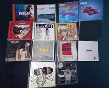 Feeder CD Collection Job Lot Signed CD Soft Rock 1990s Rock 2000s Rock