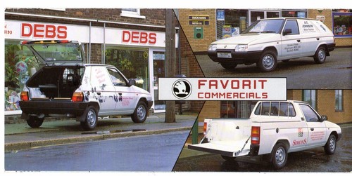 Skoda favorit freeway van - freeway, &