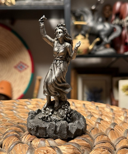 Vintage fairy figurine resin - figurine,