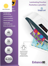 A5 Laminating Pouches, Gloss