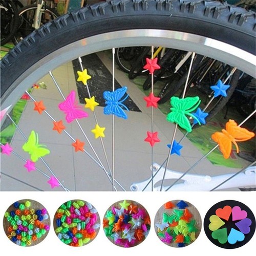 36x bicycle plastic clip - bicycle,