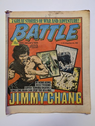 Battle comic 15th - comic, january