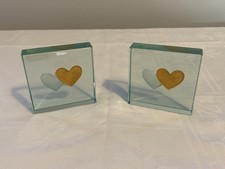 Rare Pair Of Spaceform Glass