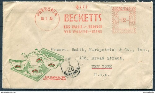1933 pretoria becketts - s.a.,