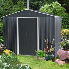 8x6 FT Outdoor Metal Storage
