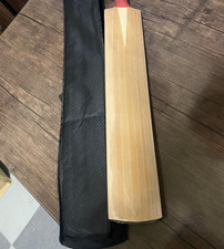 Grade 1 English Willow Cricket Bat, Adult size SH - Plain, no stickers