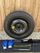 NISSAN Qashqai+2 2012 J10 GENUINE SPACE SAVER Spare Wheel 135/90/R17 & Jack Kit