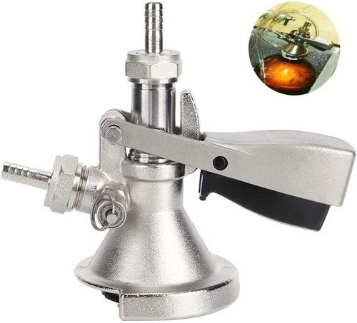 Type keg coupler - type, stainless