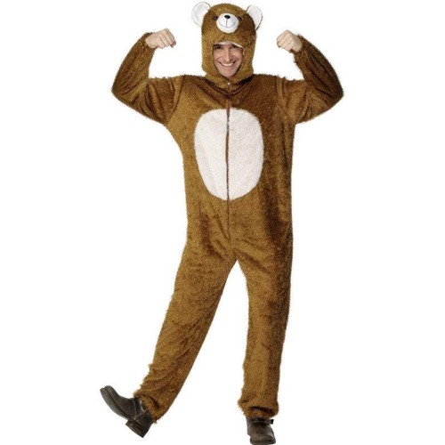 Smiffys bear jumpsuit with - bear,