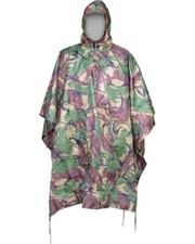 Waterproof DPM Camo Poncho