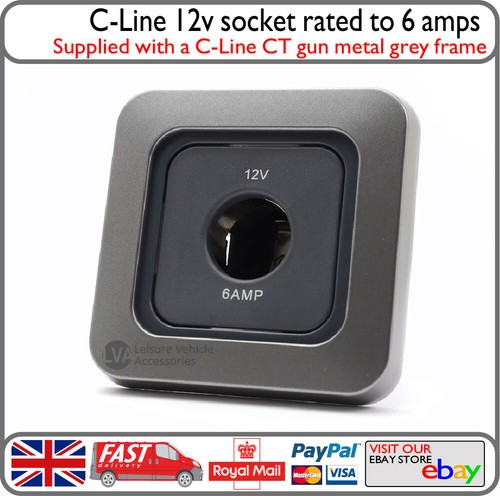 Line gun metal grey - grey, round