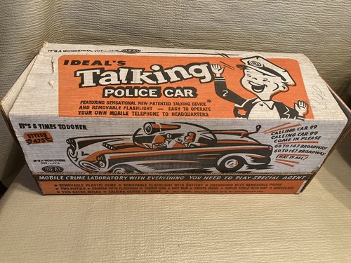 Vintage ideal talking police - talking,