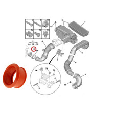 TURBO AIR PIPE SLEEVE PEUGEOT