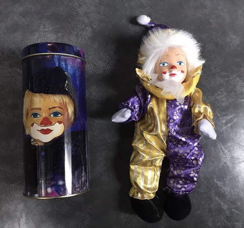 Clown doll with - 12",