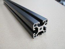 4040 Aluminium Profile Item Compatible with a 8mm T-slot Black Anodised