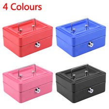 6" Metal Cash Box Money Bank