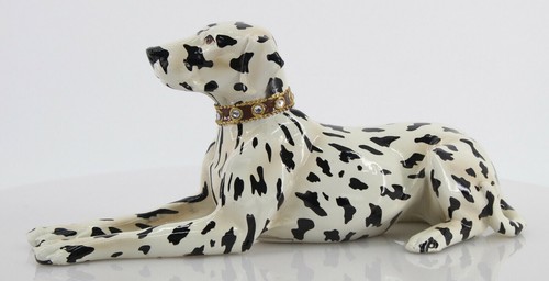 Laying dalmatian gloss dog - gloss,