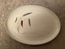 Denby Greenwheat Oval Platter