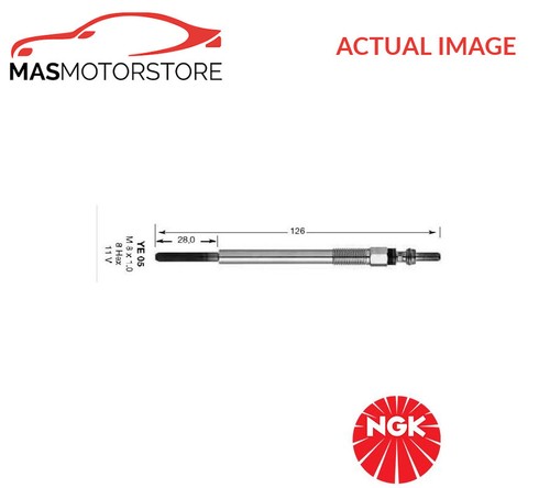 Engine glow plug - 91322, for