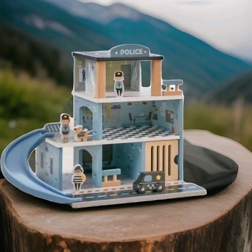 Quality durable wooden police - wooden,