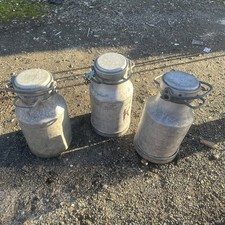 Vintage Aluminium Milk Churn