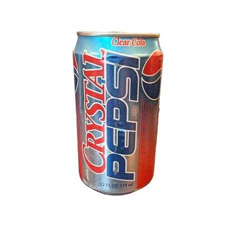 Crystal pepsi clear - crystal, can