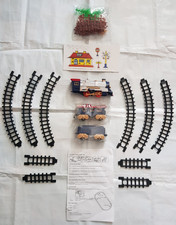 Classic 33 Piece Train Set Battery Operated With Light Vintage Toy