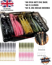 Jig head lure set, 50pcs
