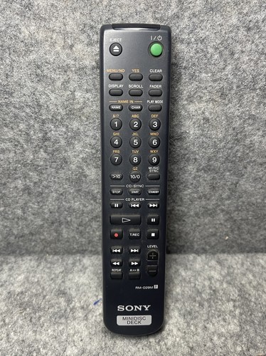 Sony d29m minidisc deck - sony, rm-d29m