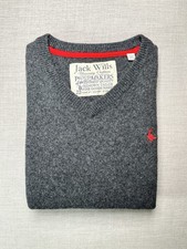 Jack Wills Grey Lambswool &